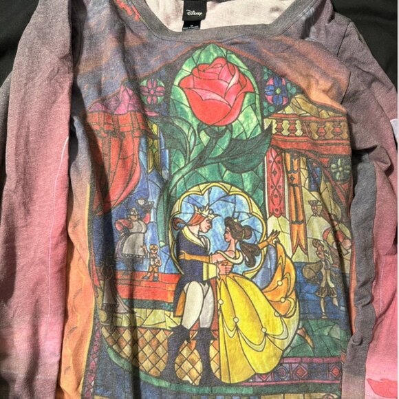 Beauty and the Beast Disney Shirt- women size M - Picture 1 of 1